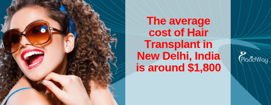 Cost of Hair Transplant in New Delhi, India